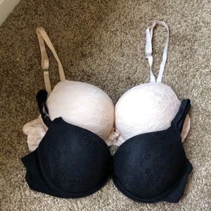 2 Aerie Drew Bras (padded)